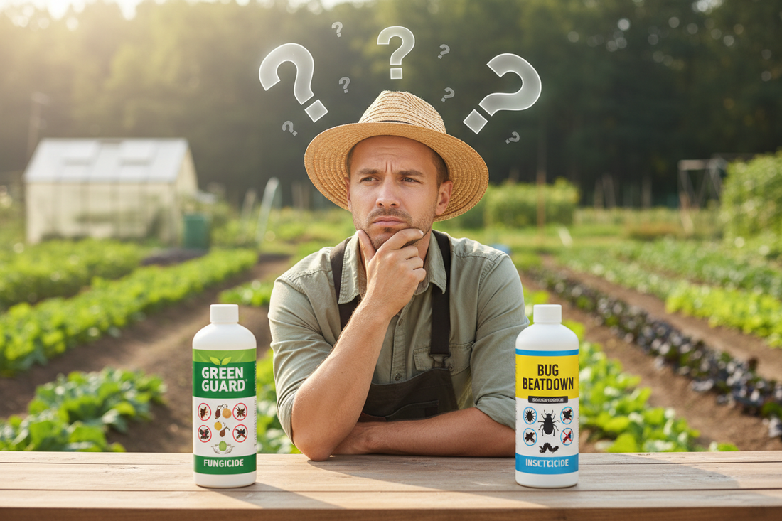 Descubre la Diferencia Entre cuándo usar un Fungicida o Insecticida