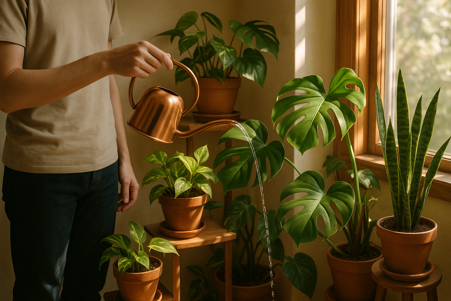 Hablemos del riego de plantas en macetas