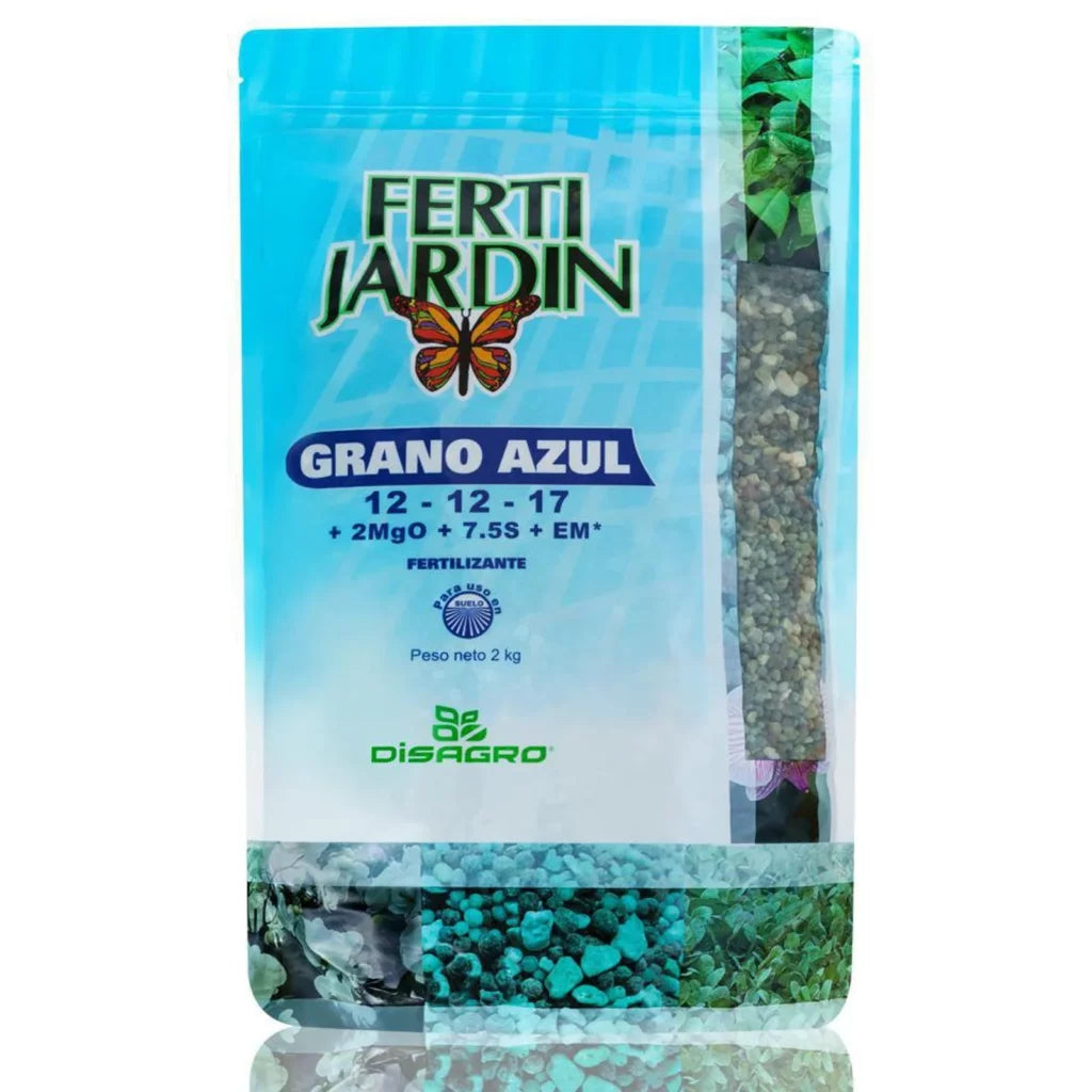 FERTILIZANTE FertiJARDÍN GRANO AZUL 2KG