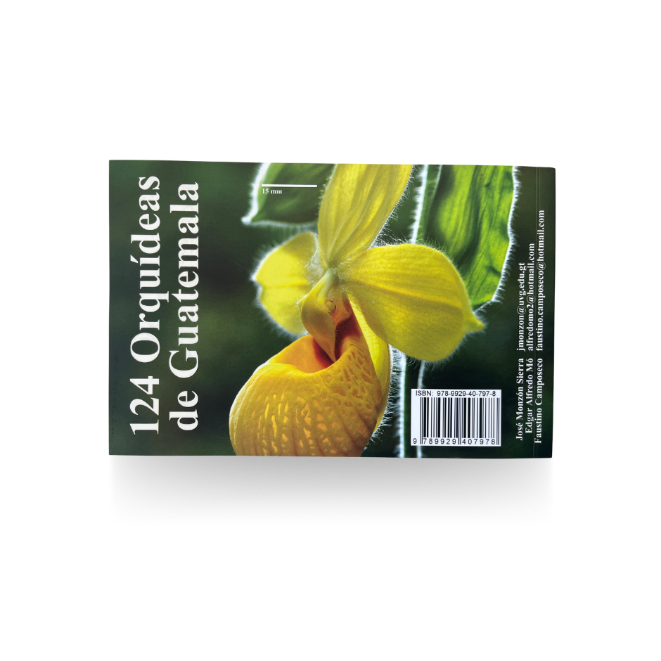 Libro: 124 Orquideas de Guatemala