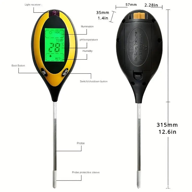 SENSOR  DE SUELO 4 EN 1