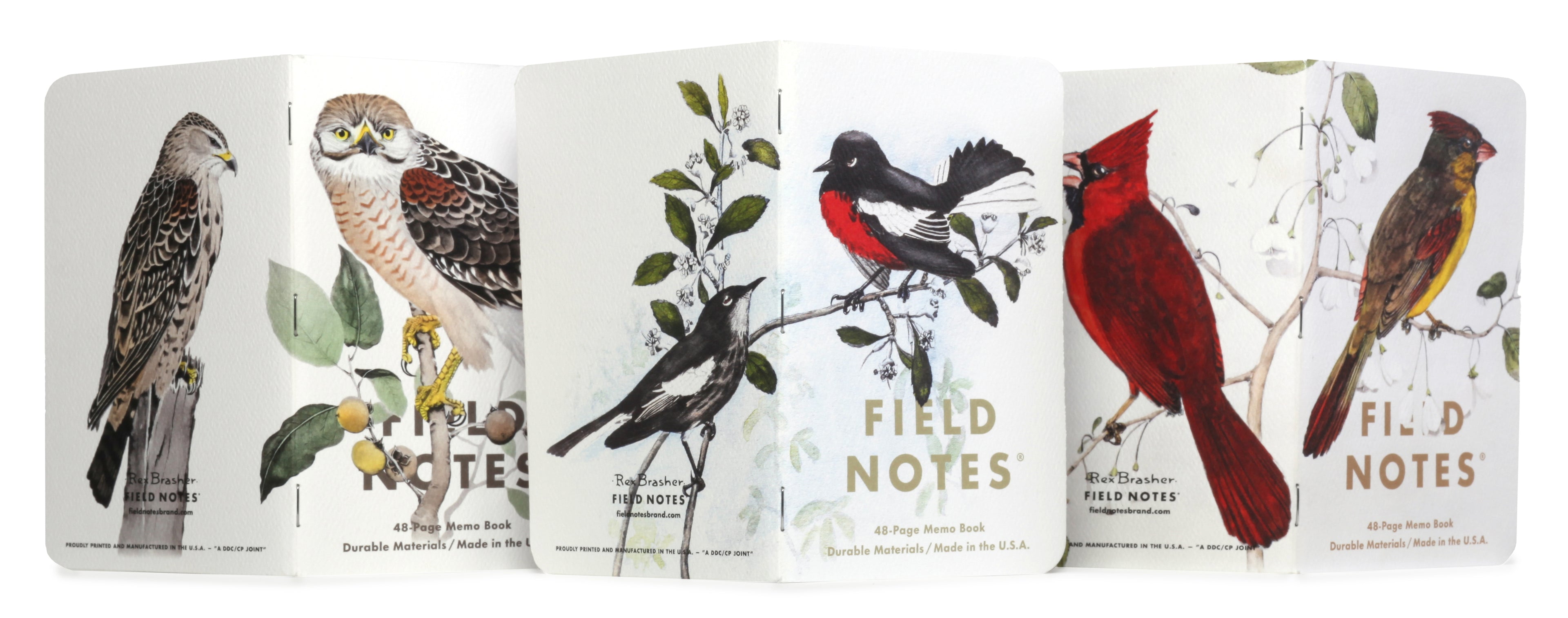 BIRDS AND TREES OF NORTH AMERICA NOTEBOOK