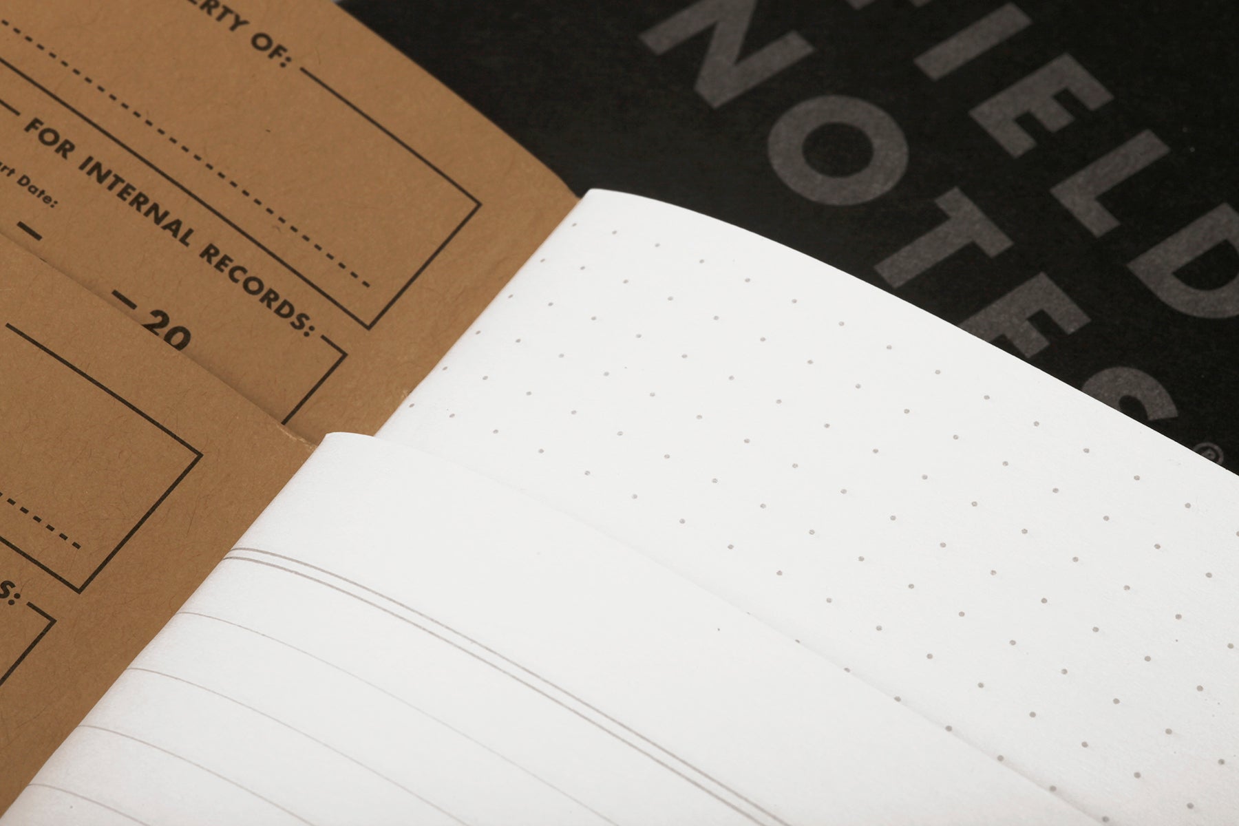 PITCH BLACK MEMO BOOK NOTEBOOKS