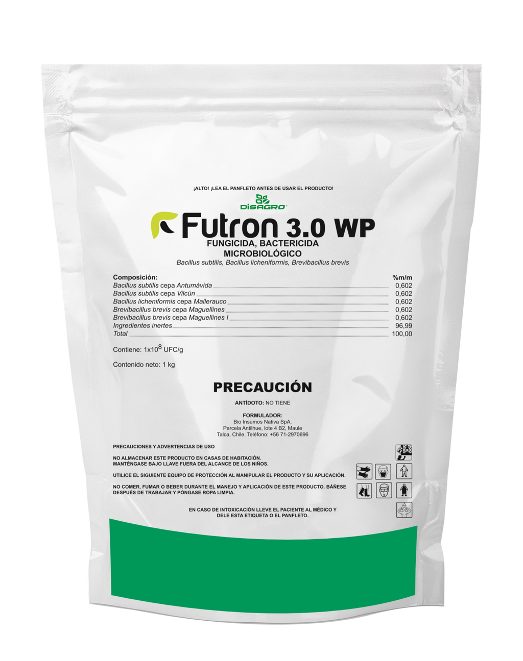 FUTRON FUNGICIDA- BACTERICIDA 300 g