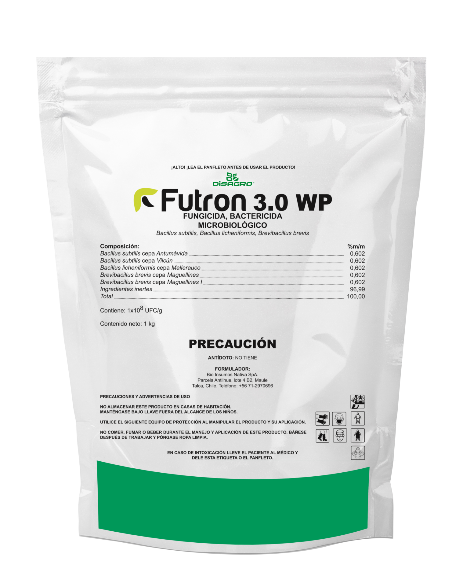 FUTRON FUNGICIDA- BACTERICIDA 300 g