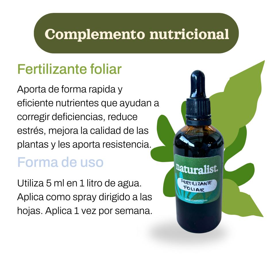 FERTILIZANTE FOLIAR NATURALIST