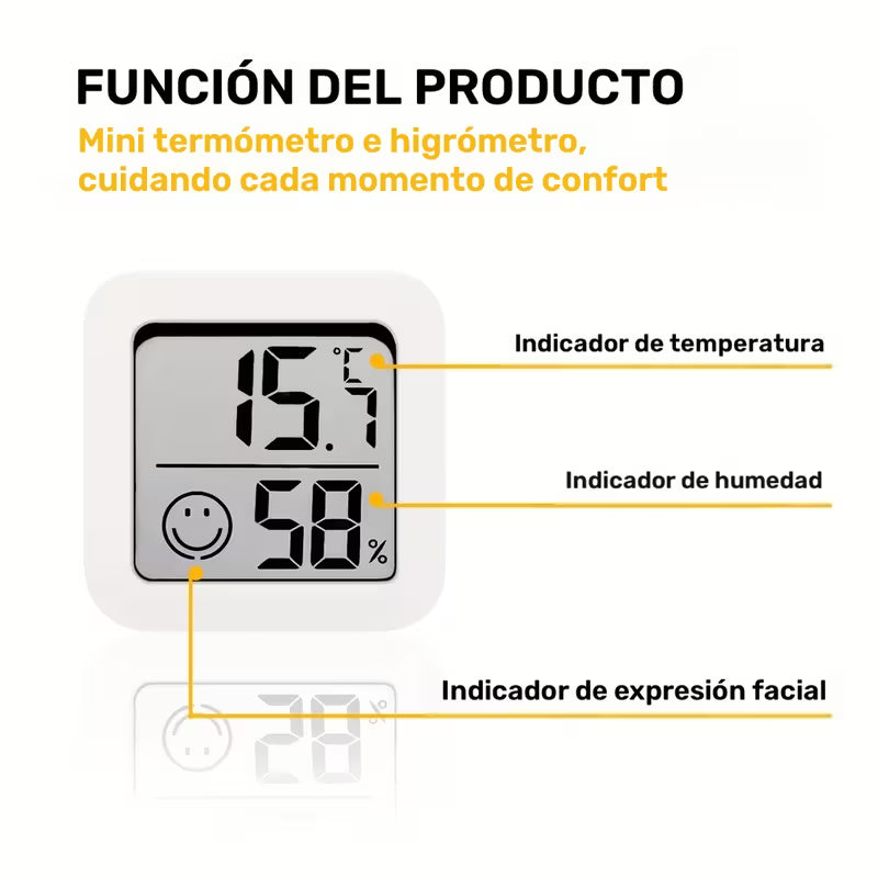 Termómetro e Higrómetro Digital de Jardinería