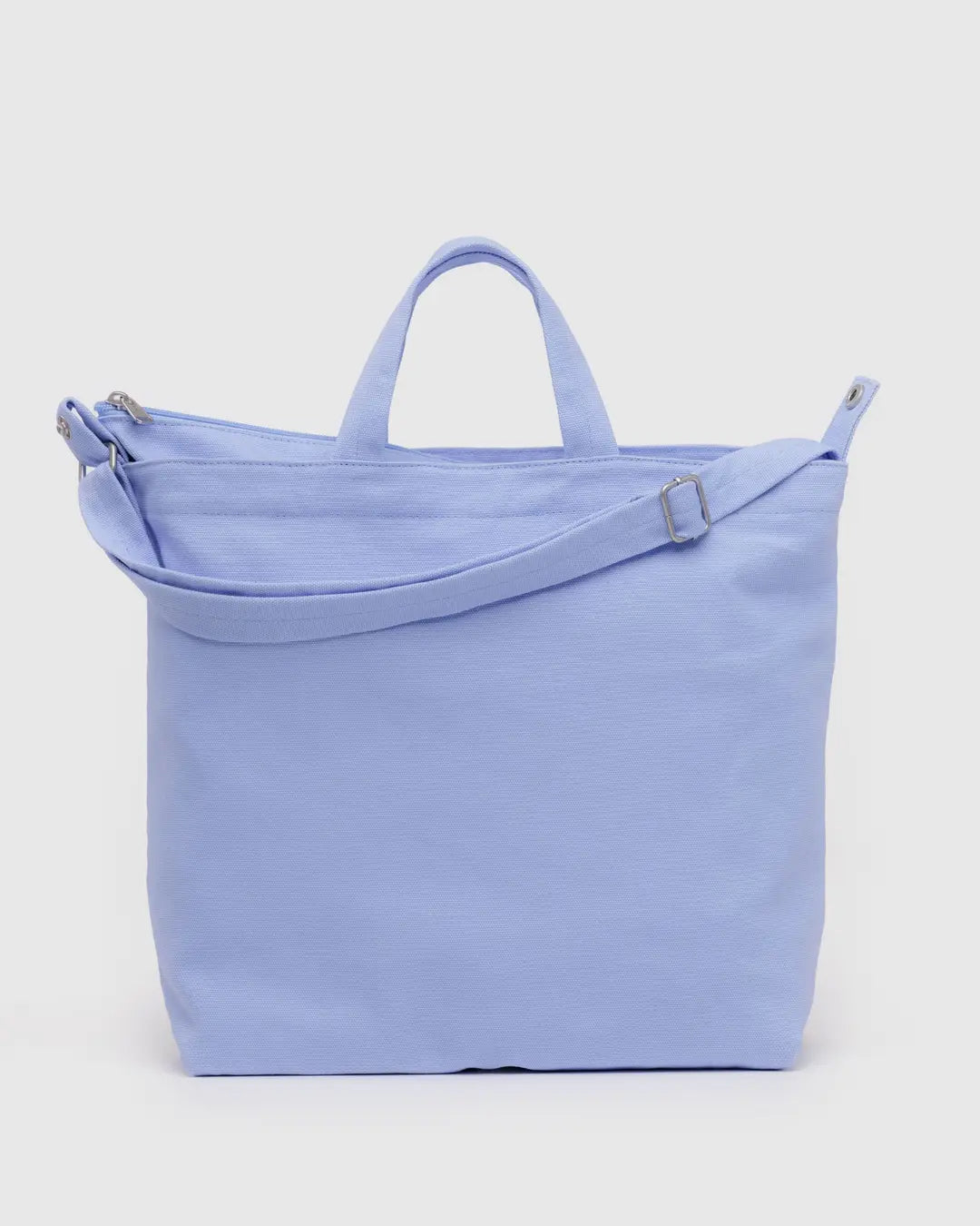 HORIZONTAL ZIP DUCK BAG- FRENCH BLUE