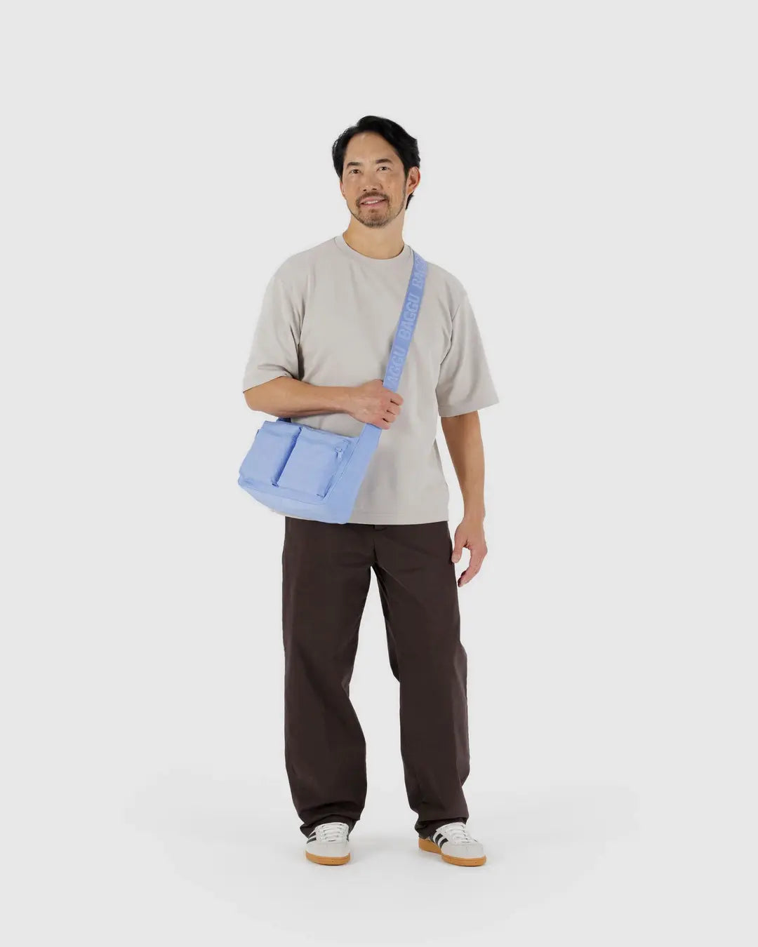MEDIUM CARGO CROSSBODY- FRENCH BLUE