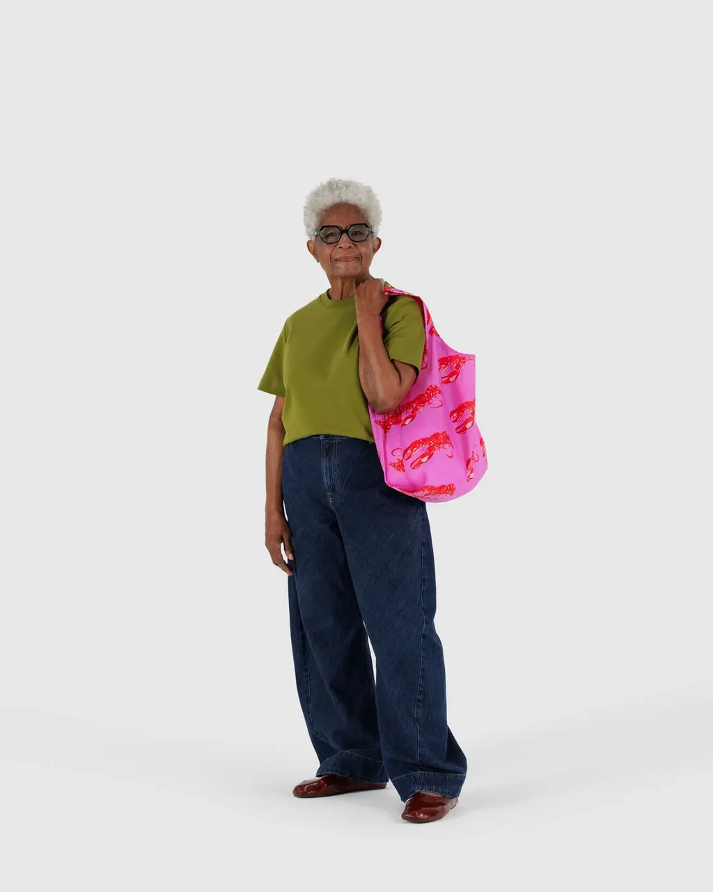STANDARD BAGGU-PINK LOBSTER