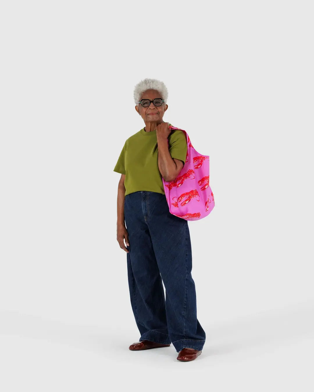 STANDARD BAGGU-PINK LOBSTER