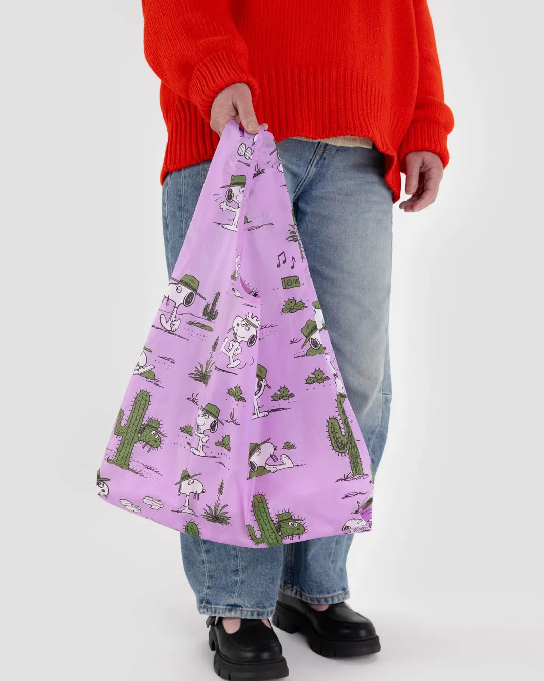 STANDARD BAGGU-PINK STRIPE