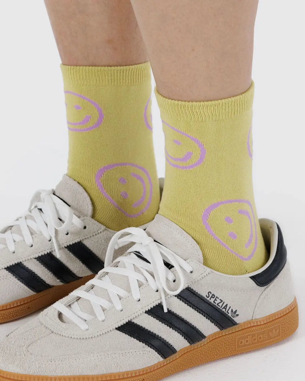 CREW SOCK- GREEN JUICE