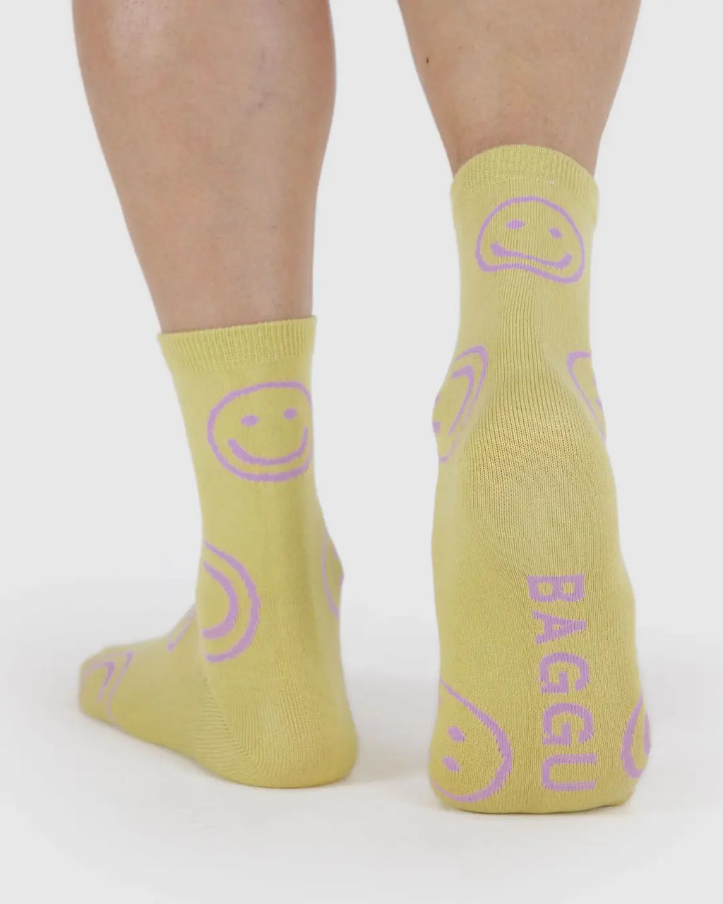 CREW SOCK- GREEN JUICE