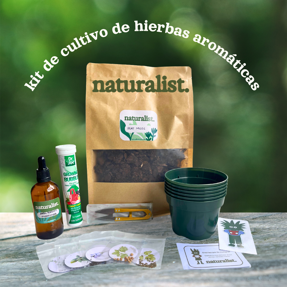KIT DE CULTIVO DE HIERBAS AROMÁTICAS