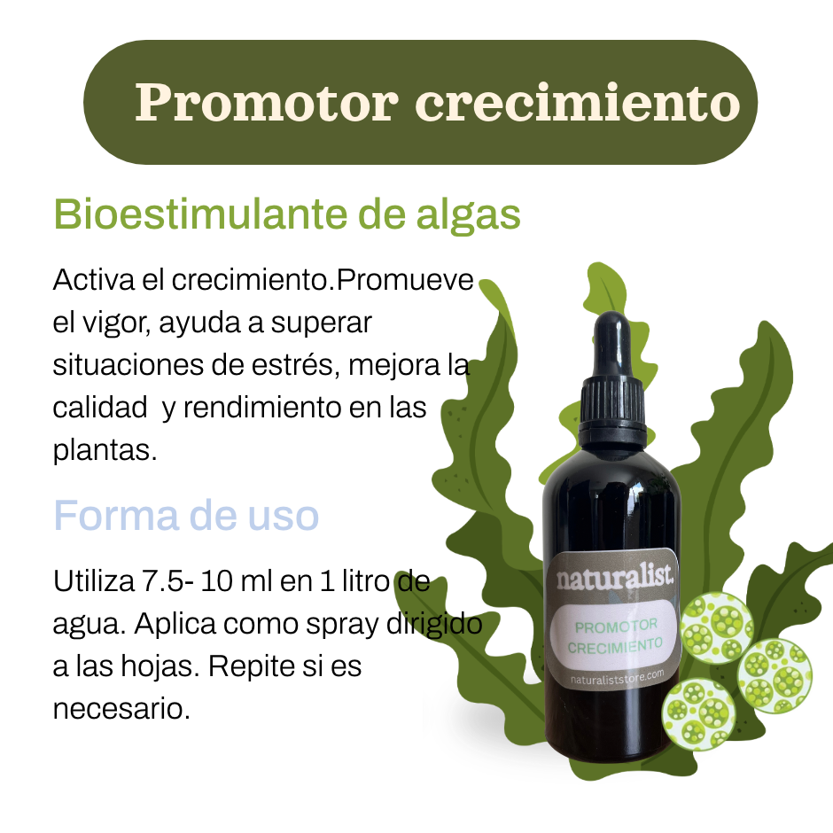Promotor de crecimiento para plantas Naturalist